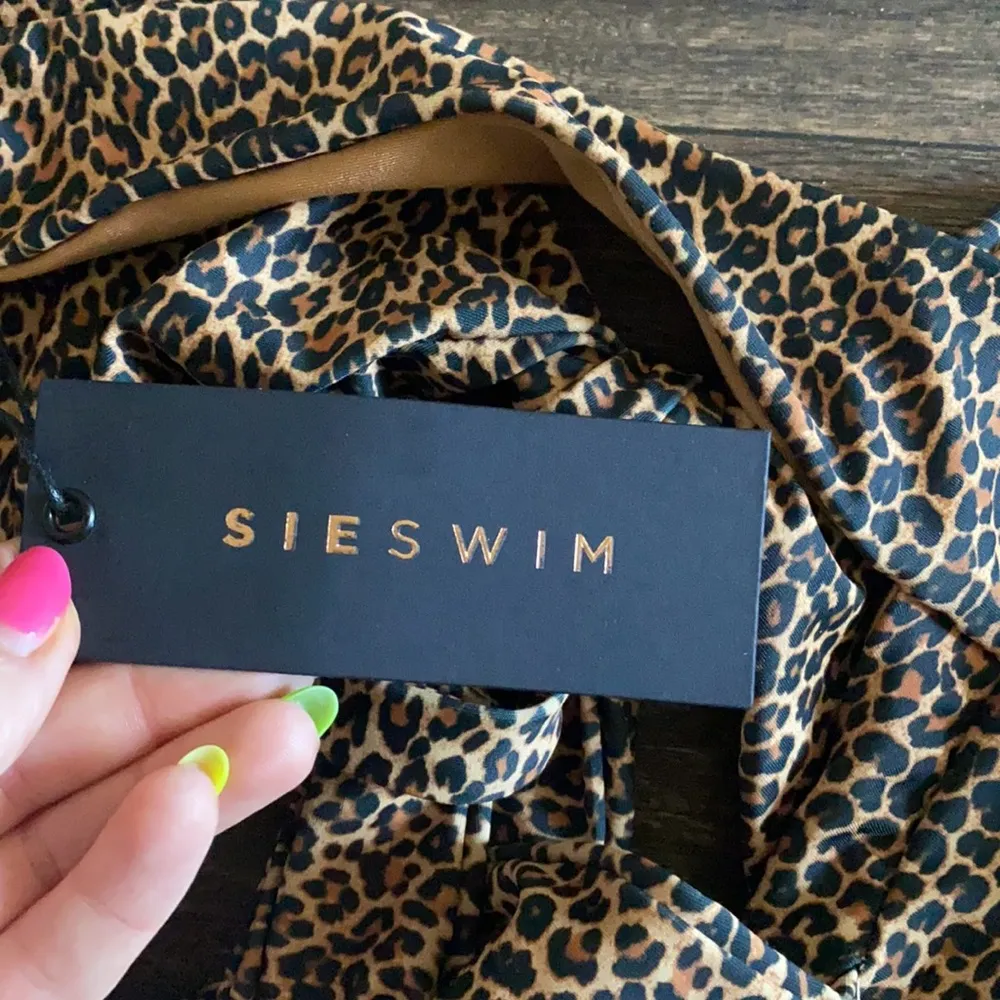 Sie Swim Leopard One Piece Brown Size XS - Image 4