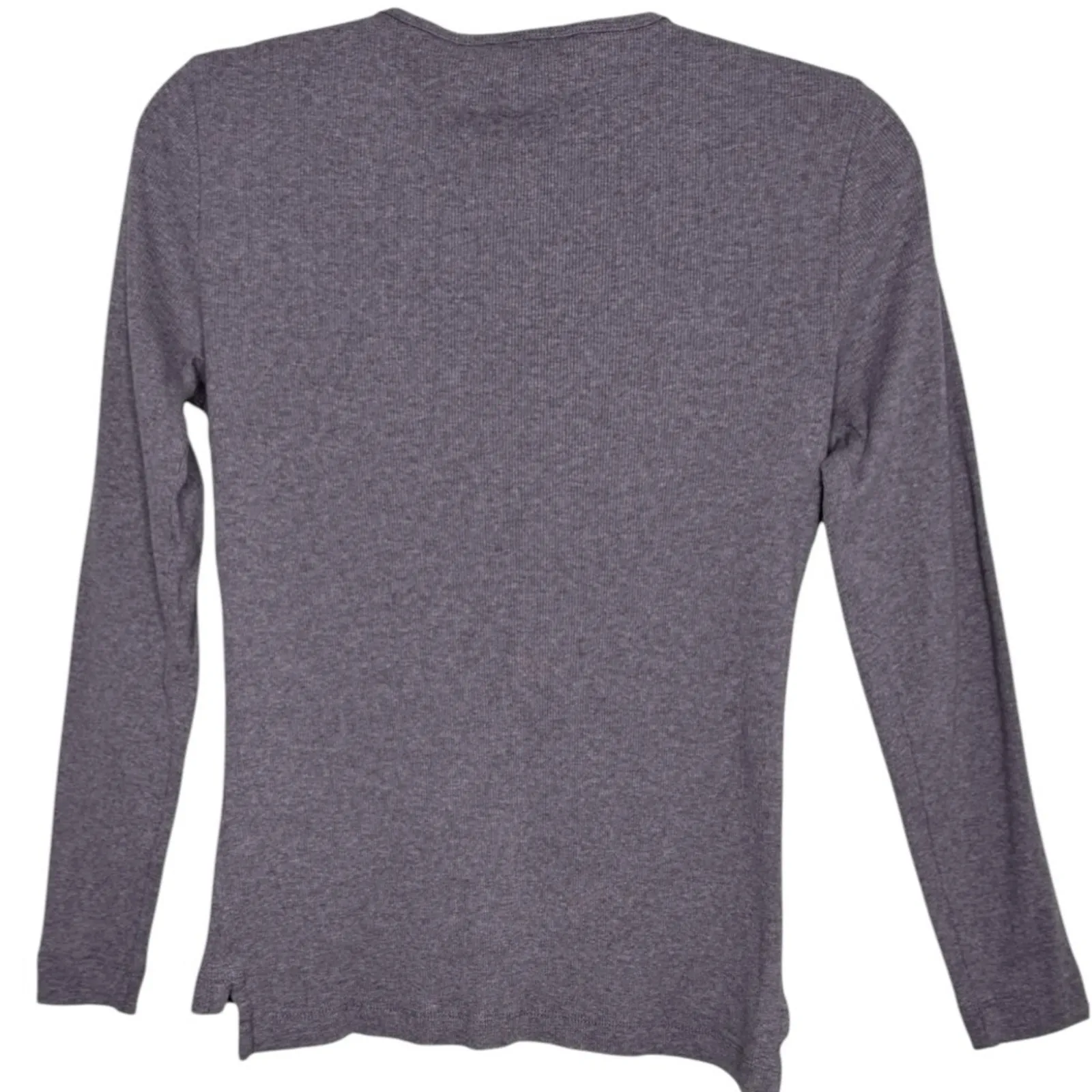 Lauren Ralph Lauren Zipper Patch Long Sleeve T-shirt Size Medium - Image 3