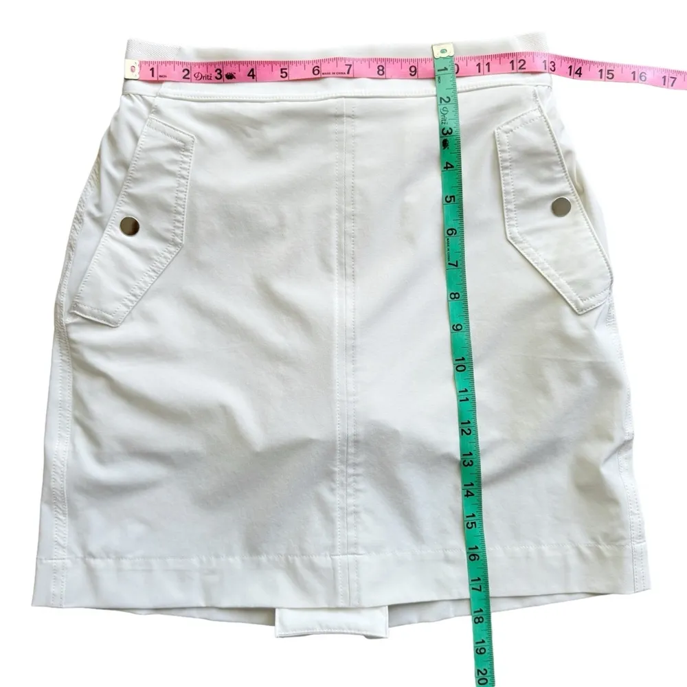Athleta Vienna Cargo Skort Magnolia White Built in Shorts Size 2 Women’s 305514 - Image 8