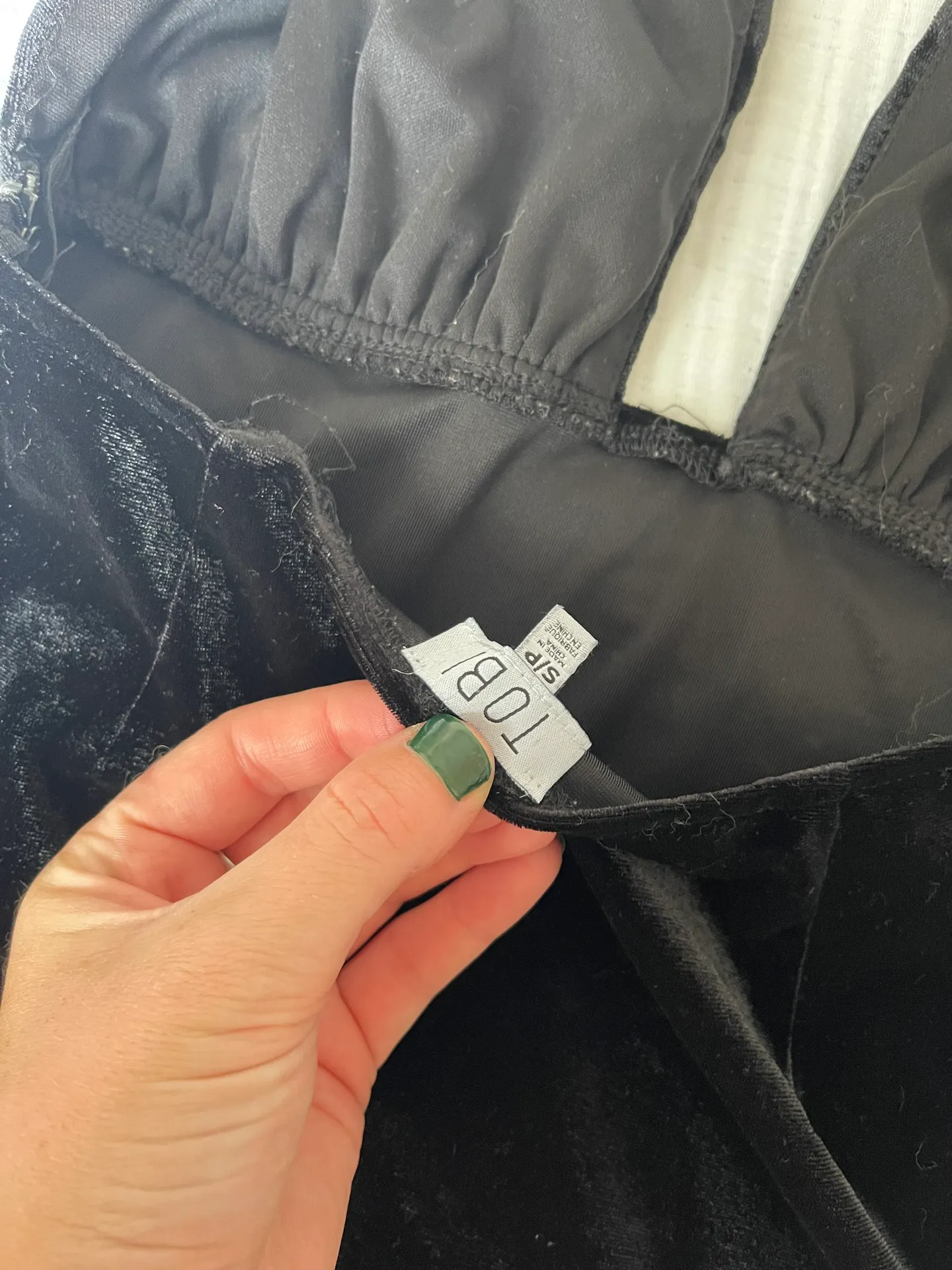 Black Velvet Dress - Image 7