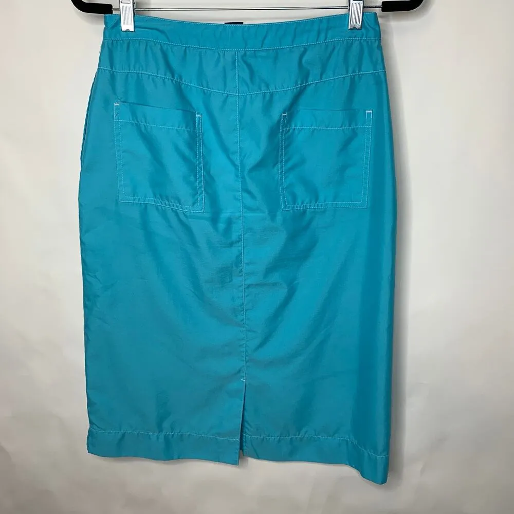 Gap Aqua Blue Athletic  Skirt Sz Small - Image 5