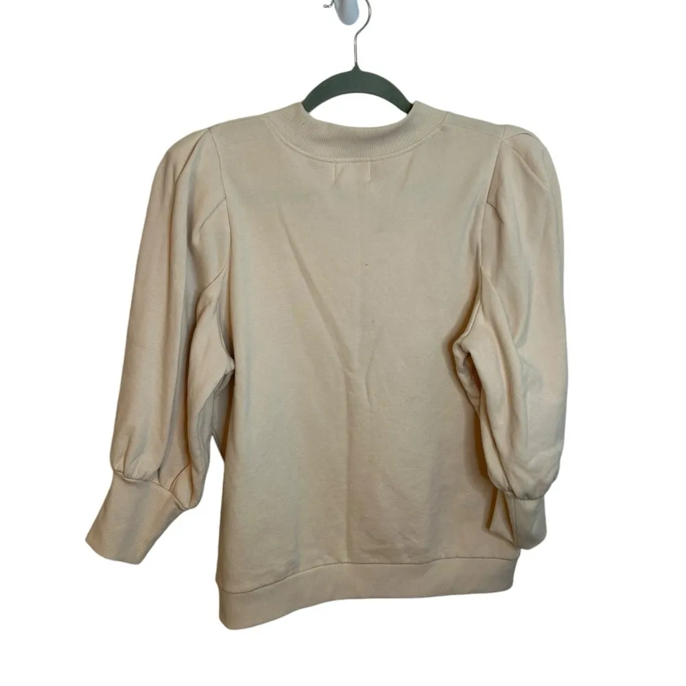 Nation LTD Mandi Dressed Up Puff Sleeve Sweatshirt - Image 3