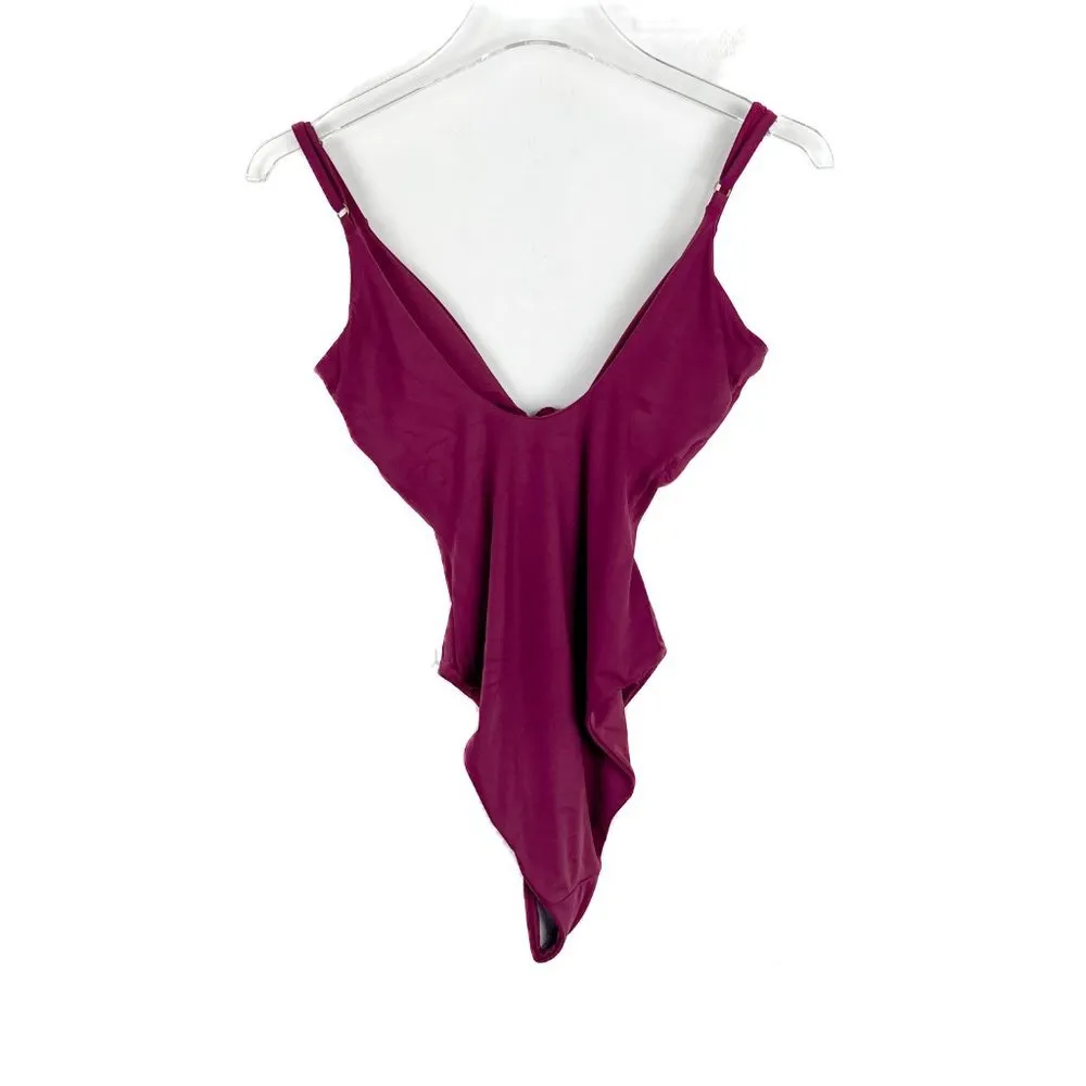 NWT Andie Swim The Santorini One Piece Swimsuit Flat Plum Size XS NEW - Image 12