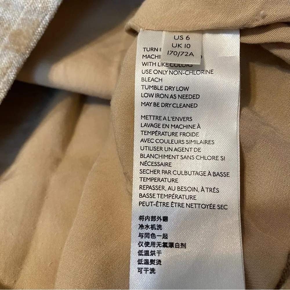 Free People Dust To Dust Crushed Velvet Tan Mini Skirt Festival size 6 - Image 8