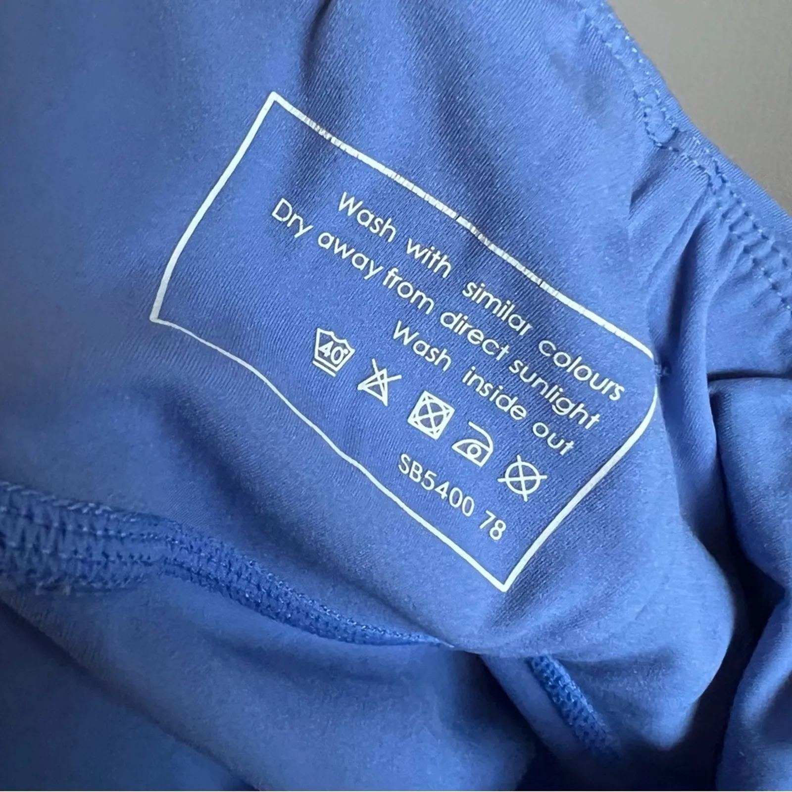 Sweaty Betty Power 7/8 Length Legging Active Pants Blue Periwinkle Small - Image 7