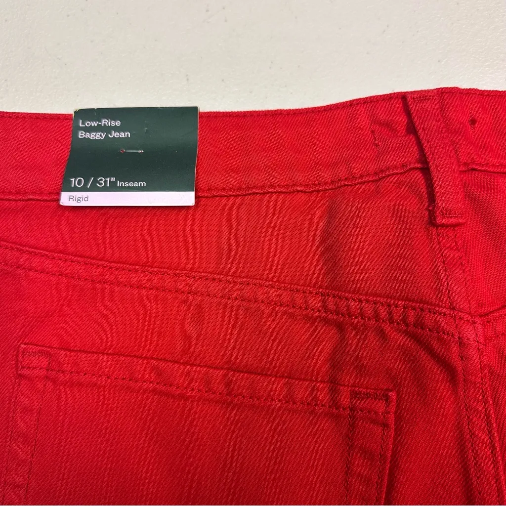 Wild Fable  Vivid Red Low-Rise Jeans - Image 5