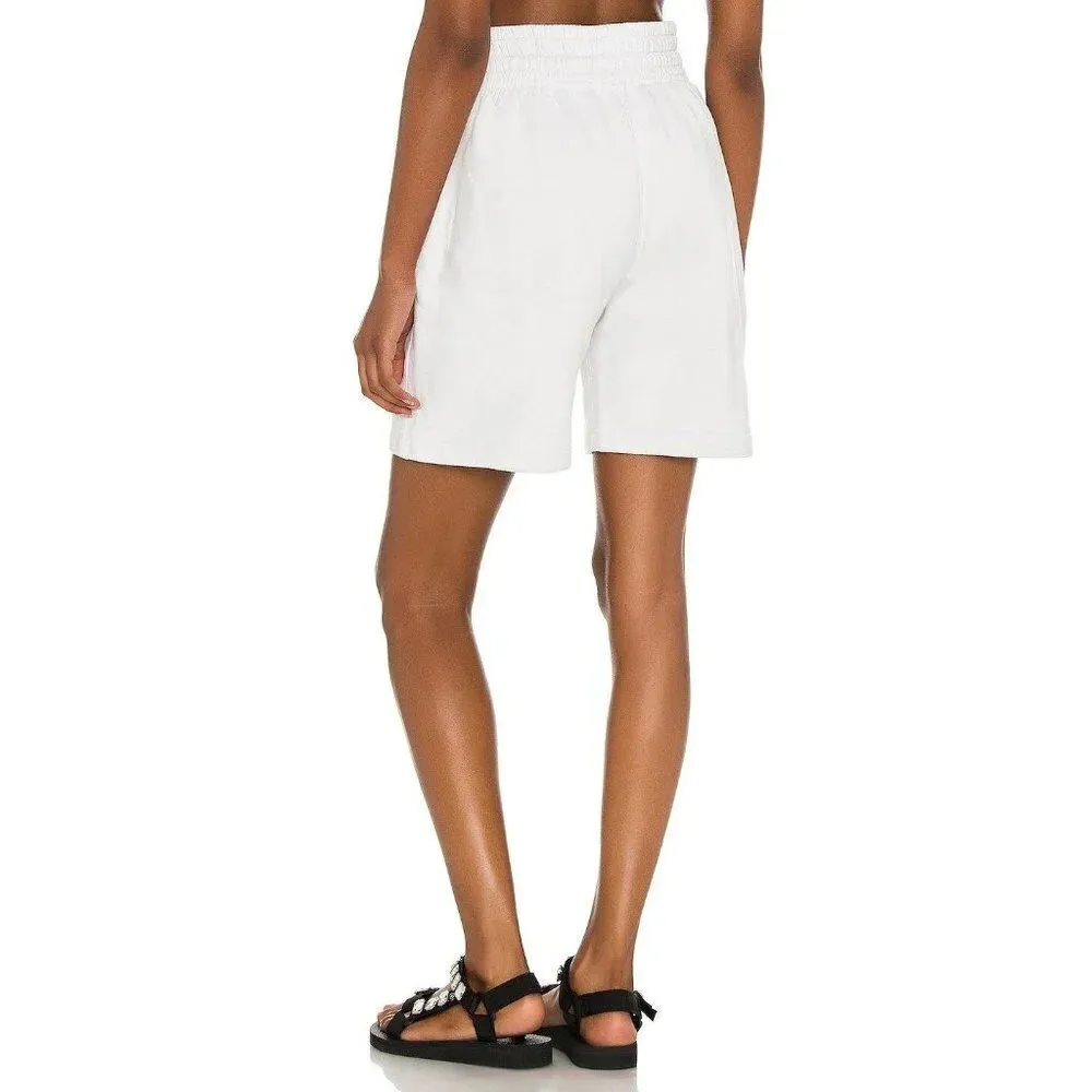 Agolde Boxing Shorts in Paper Mache Heather XSmall Womens Baggy comfy - Image 2