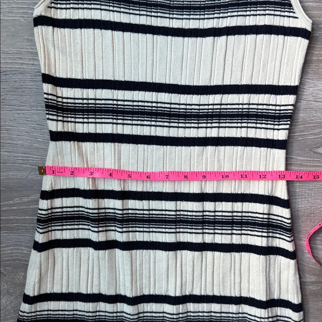 THEORY  Ribbed-Knit Midi Dress Large - Image 11