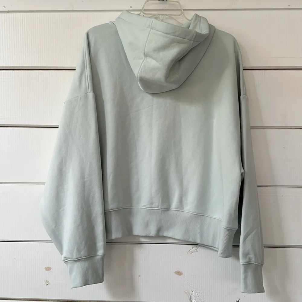 CALIA by Carrie Underwood Cropped Zip Hoodie Calming Green 1X - Image 10