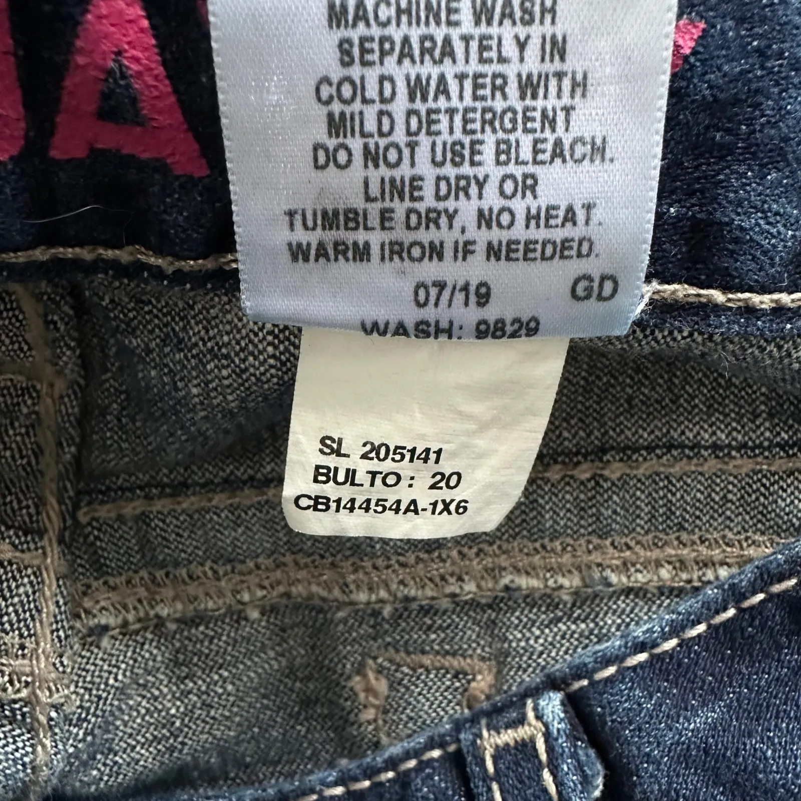 Cruel Denim Jayley Jeans‎ Women's 26 1R Stitching Pockets Bootcut Dark Wash - Image 5