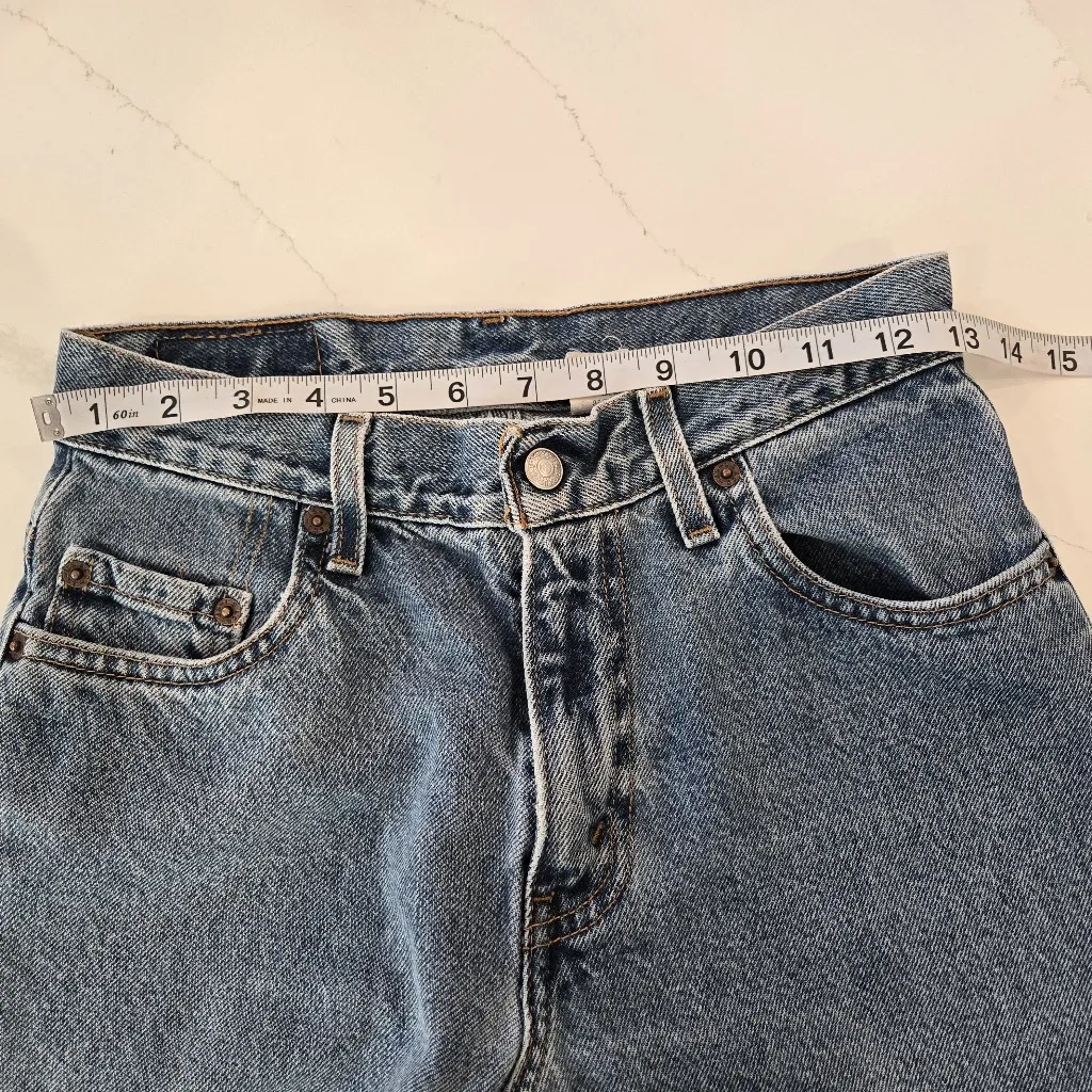 Vintage Levi’s 569 women’s Jeans size 12 loose fit regular medium orange tab - Image 13