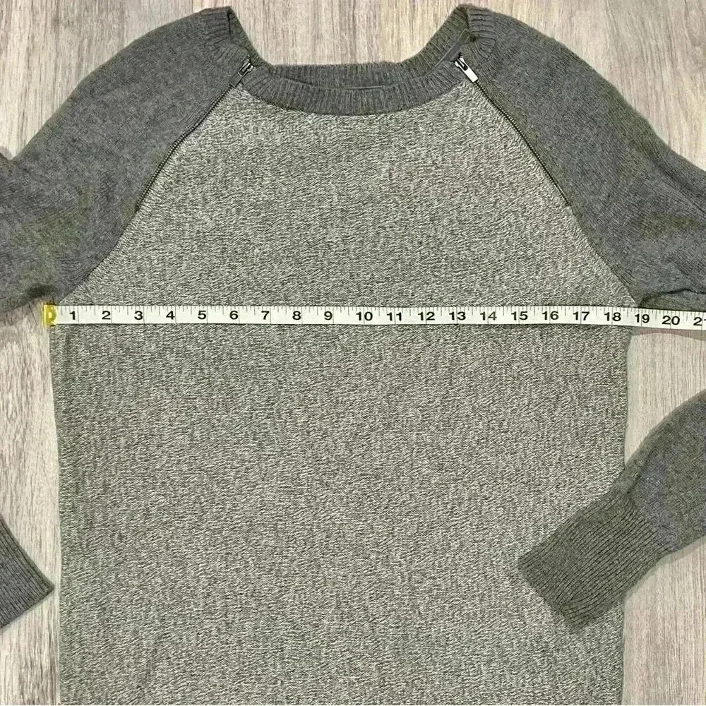 Banana Republic Italian Yarn Merino Wool Cashmere Pullover Sweater Crew Size M - Image 3