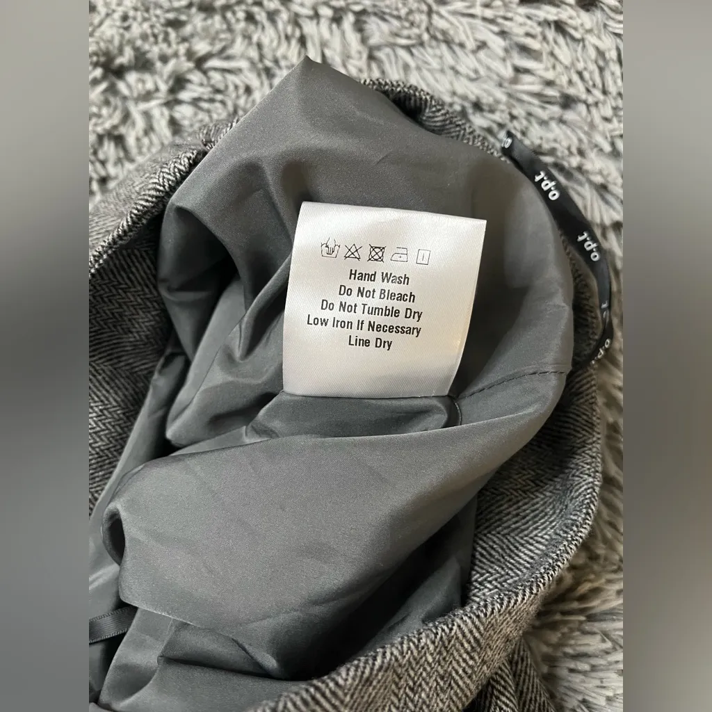 O.P.T Women’s Gray Pencil Skirt Size 6 - Image 4