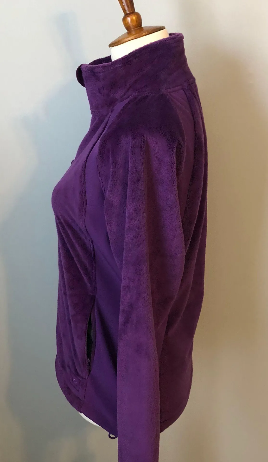 REI purple zip up jacket size XS - Image 2