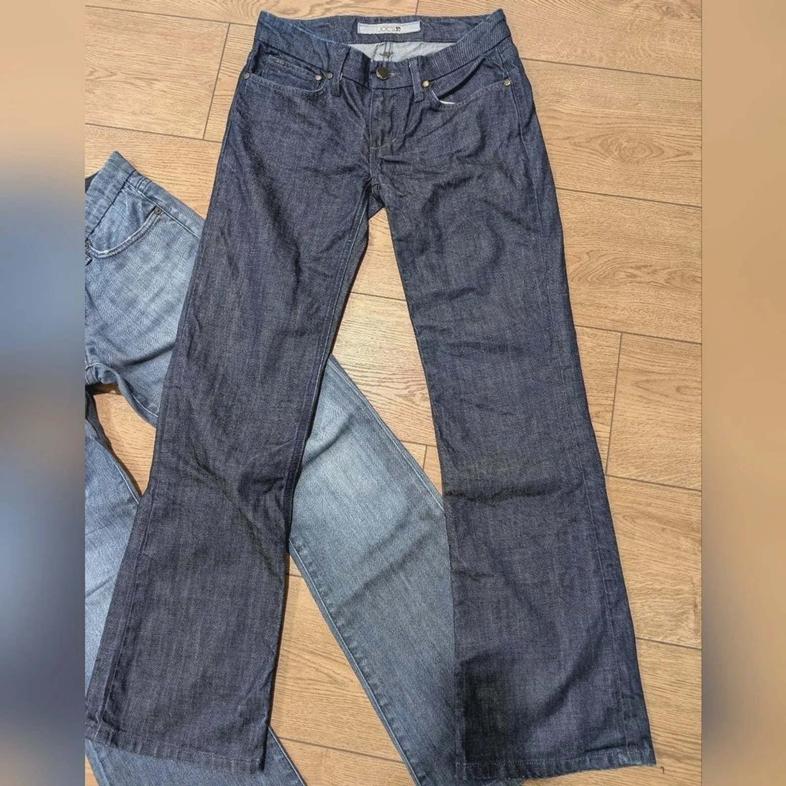 Bundle 2 Pairs Joe's Jeans 27 Bootcut Boot Flare Leg Dark Wash Designer Denim - Image 3