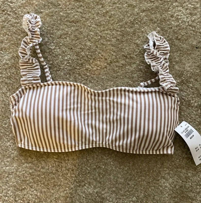 Abercrombie & Fitch Ruffle Strap Bikini Top - Image 2