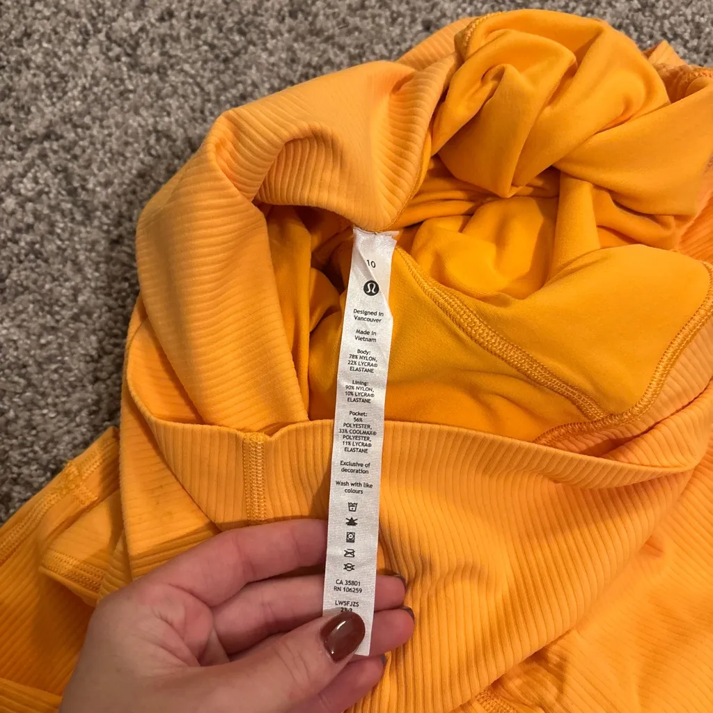 Lululemon Athletica Vibrant Yellow Leggings - Image 4