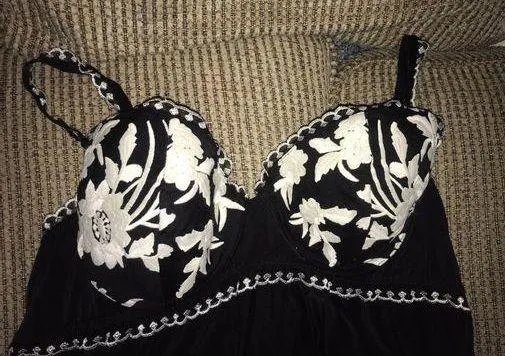 Beautiful Plus Size Nightie Lingerie Black - Image 4