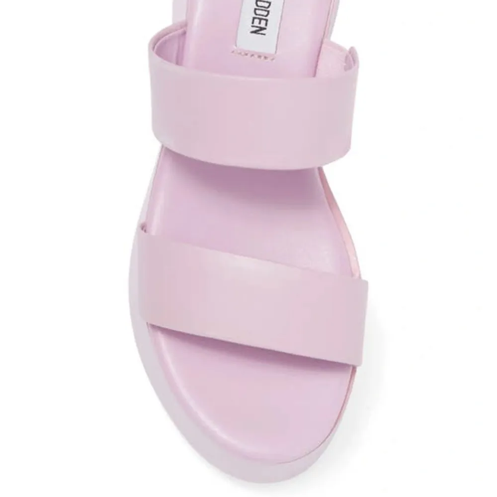 Steve Madden Romy Platform Sandals Lavender Womens Size 9.5 - Image 4