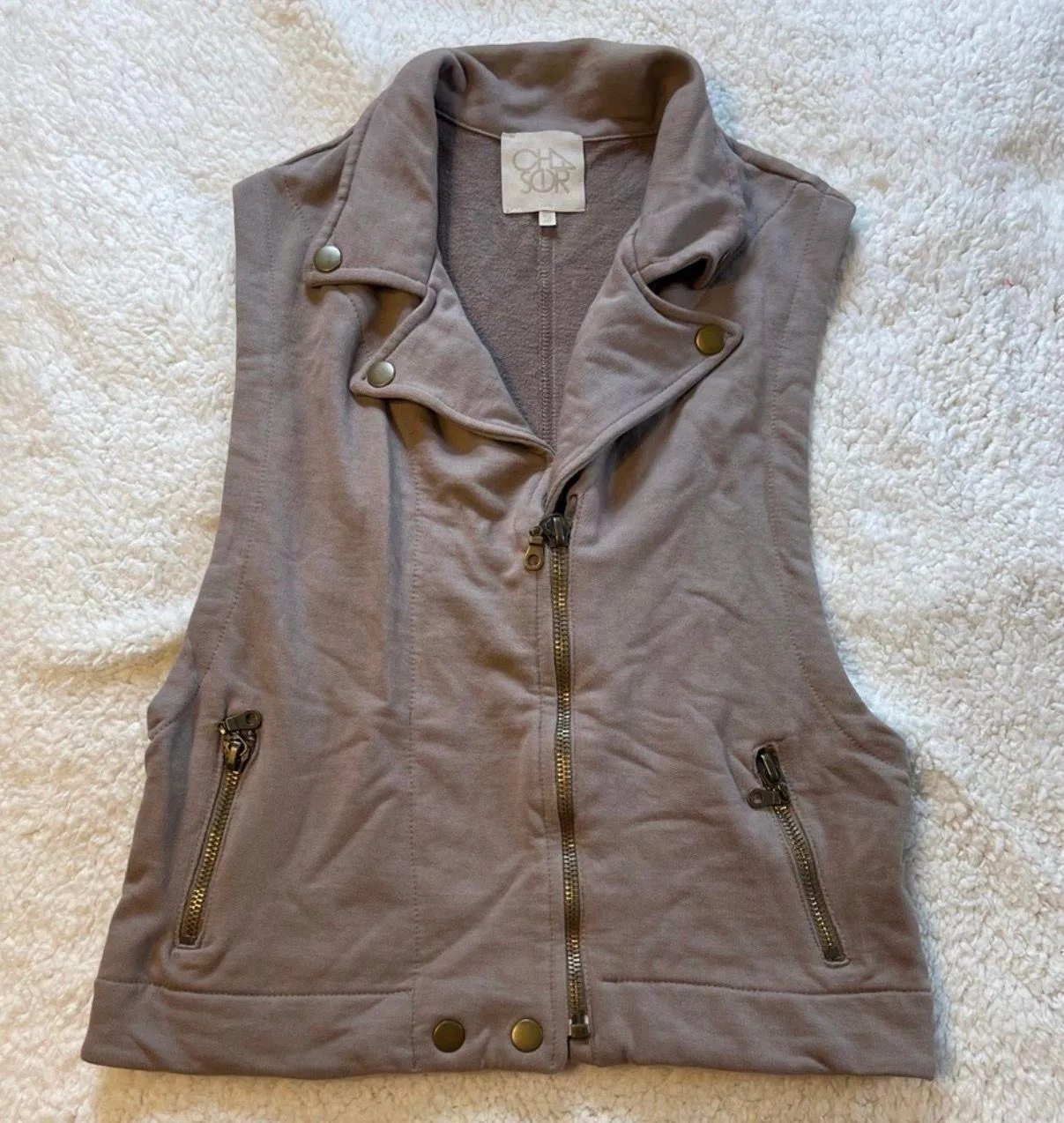 NWOT  Tan Vest - Image 3