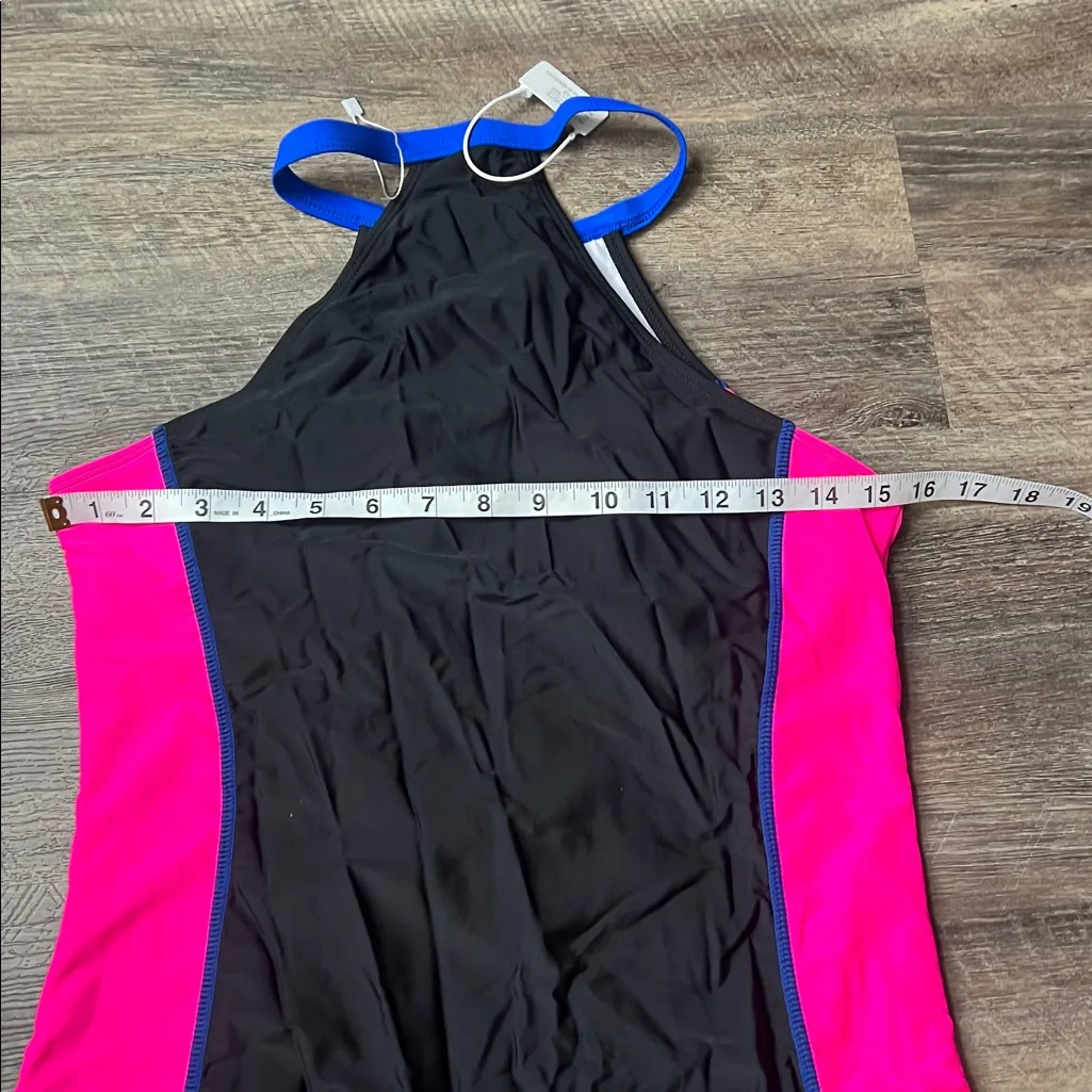 BIKINX One Piece Surfing Swimsuits Zipper Bathing Suits Monokini Swim Sz L ⚫️ Black Size L - Image 6