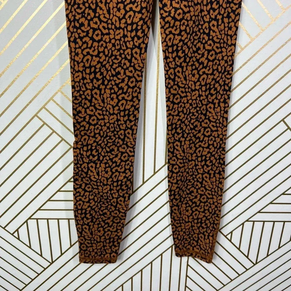 J.Crew Weekend High‎ Rise 7/8 Leggings in Leopard Print - Image 8