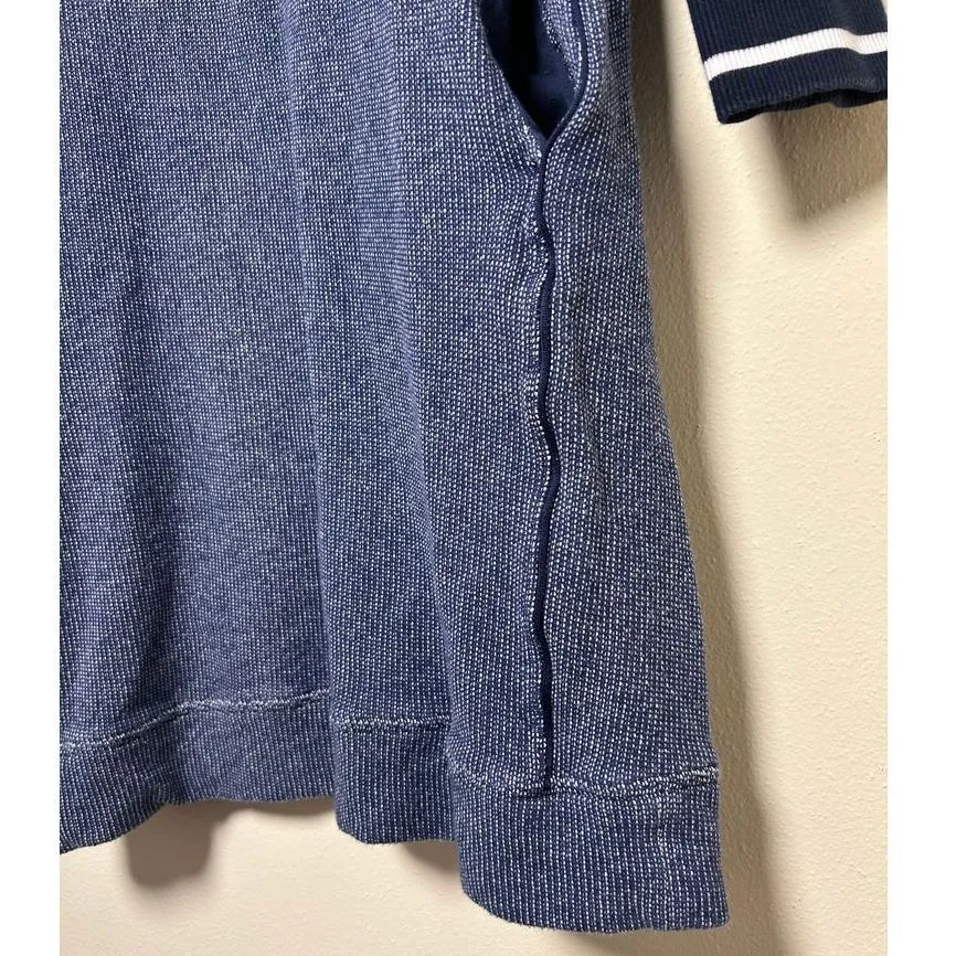 Vineyard Vines Varsity Sweatshirt Dress In‎ Deep Bay Heather Women`s Size XS - Image 7