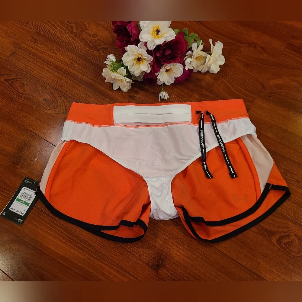 Orange Run Speedpocket Shorts Large - Image 3
