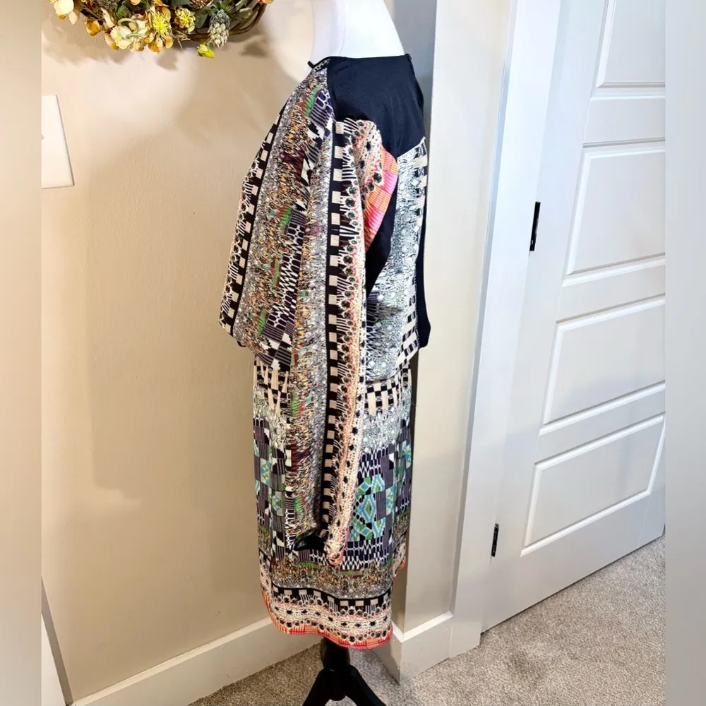 CLOVER CANYON Kaleidoscope
Blouson Tie Waist Dress-Multi-Color Women’s Small🧡 - Image 9