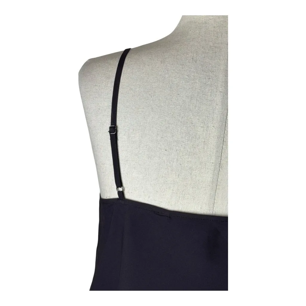 Veronica Beard Tank‎ Top Women XS Brown Silk Flowy Scoop Neck Camisole Luxury - Image 4