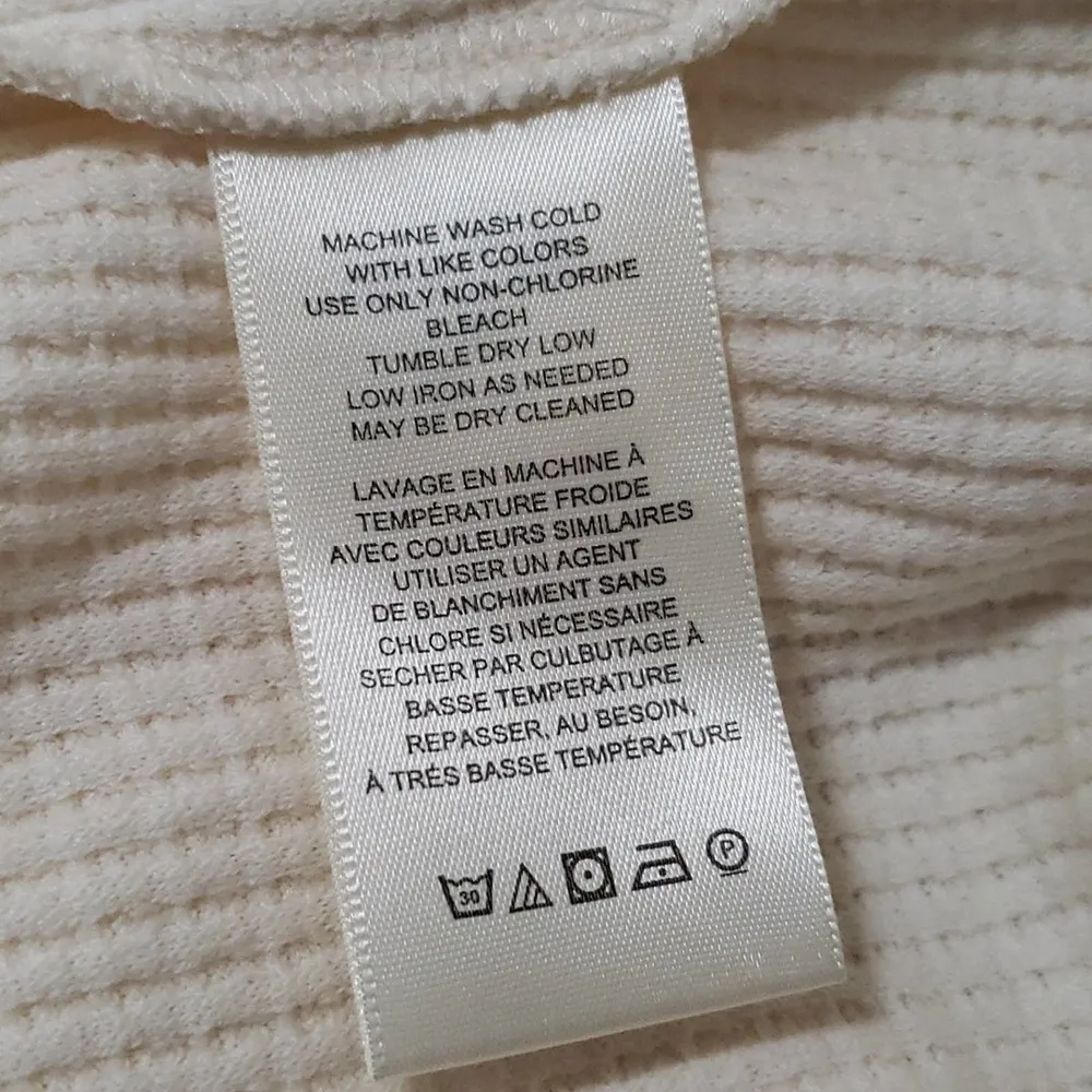 Free People Oh Baby Doll Thermal Top Women's Size Small in Cream - Image 13