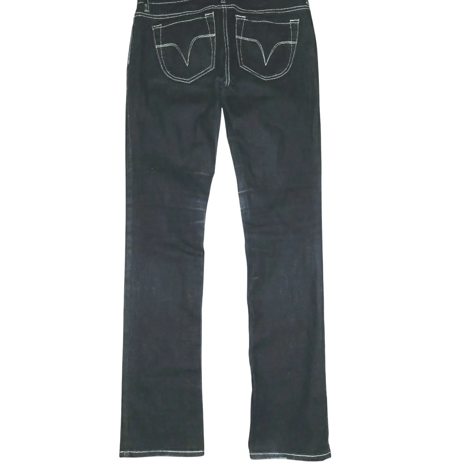 🔥👖 Diesel LIV 29 x 32 Womens Baby Boot Dark Wash Jeans - Image 4