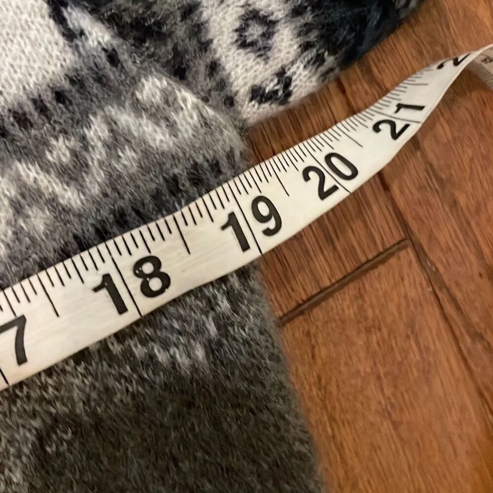 Yarina Alpaca Vintage Cotton Blend crewneck sweater M Blue Size M - Image 6