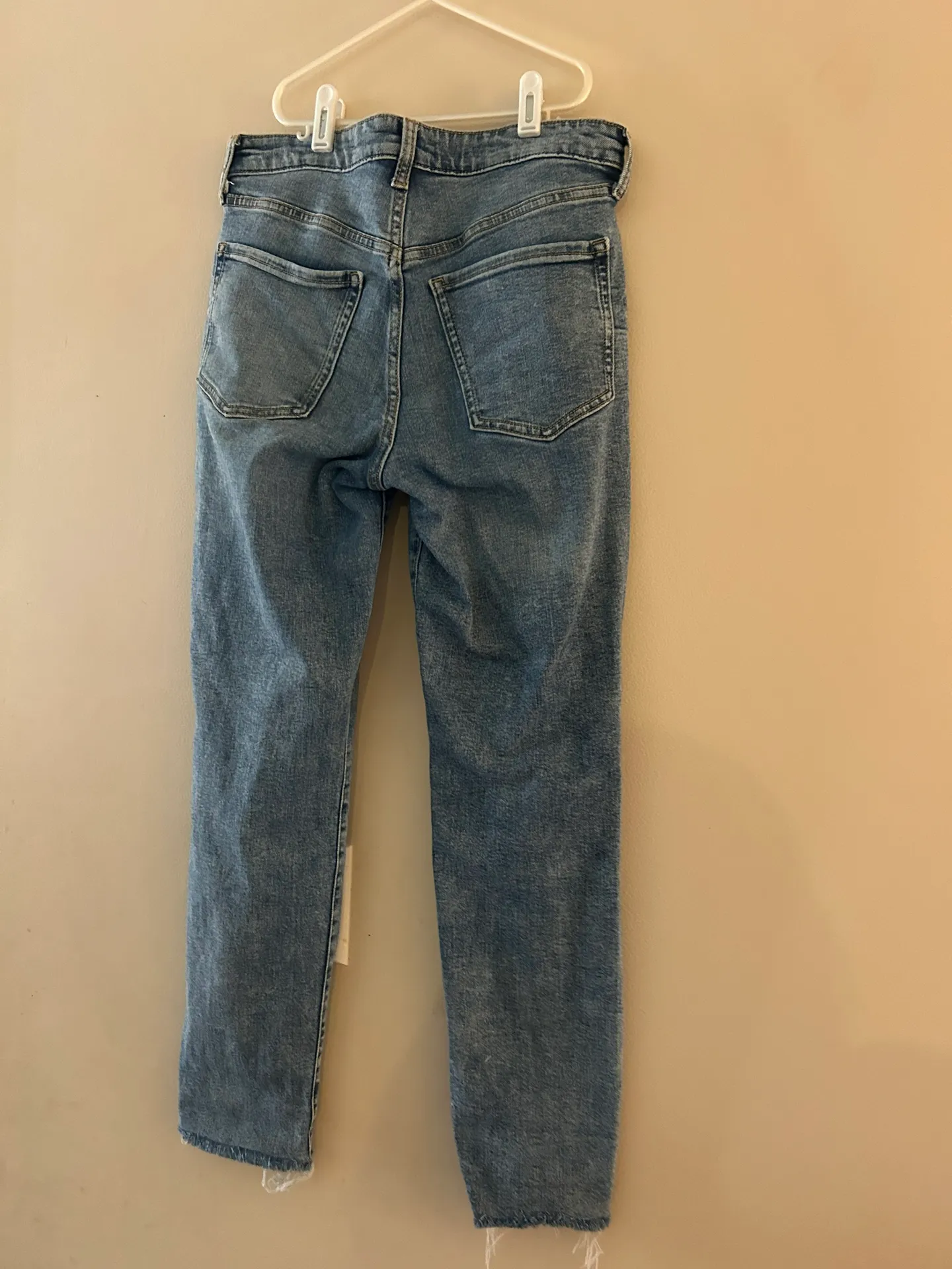 Mid-rise Distressed Jeans - Image 2
