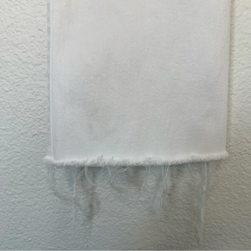 Mother The Hustler Ankle Fray jeans Fairest Of Them All 27 White - Image 14