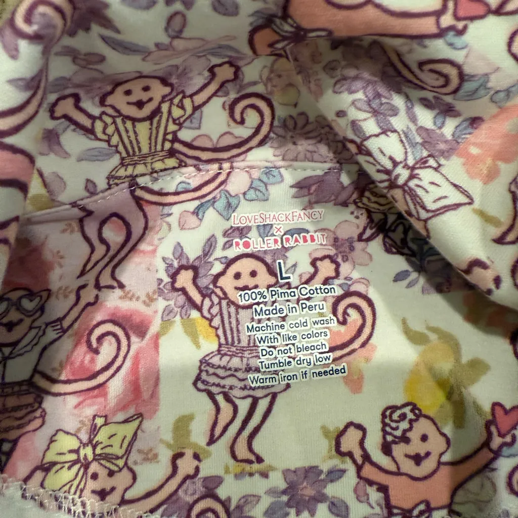 Roller Rabbit x LoveShackFancy Pajamas Size L - Image 2