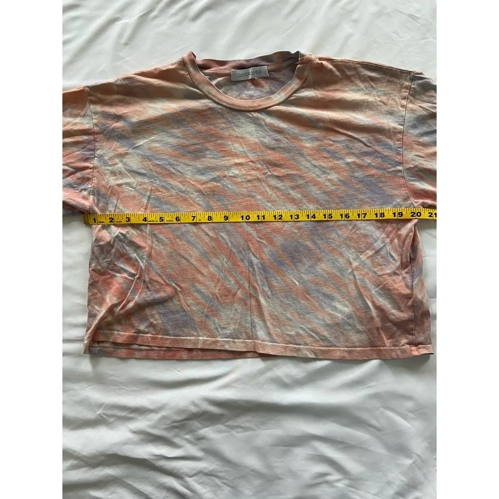 Daydreamer tie died crop top Tee SIZE XS - Image 5