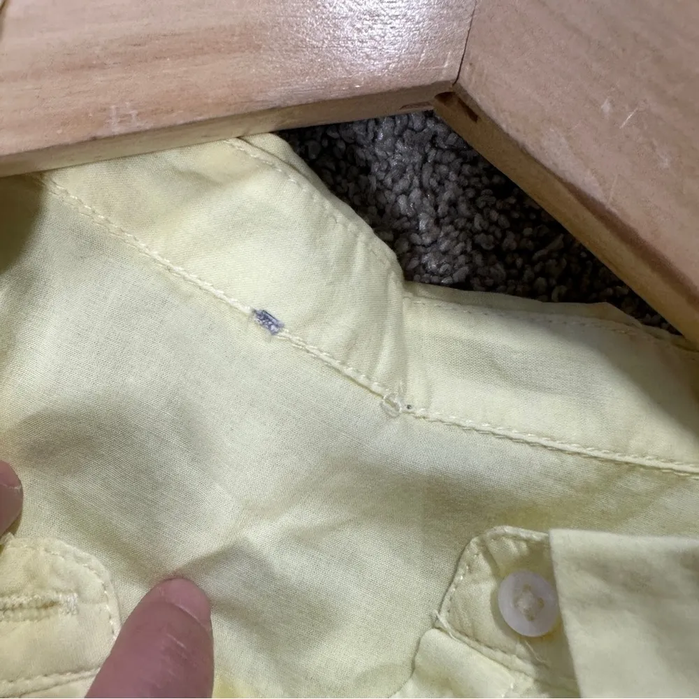 Aerie Women's Yellow Oversized Summer Tunic Top or Swimsuit Cover in Yellow SP - Image 7