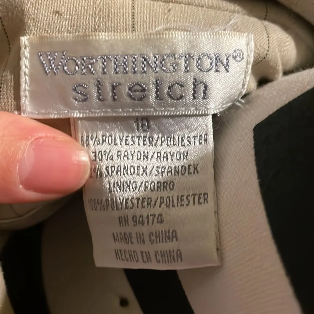 Womens Worthington Stretch Suit Jacket - Image 2