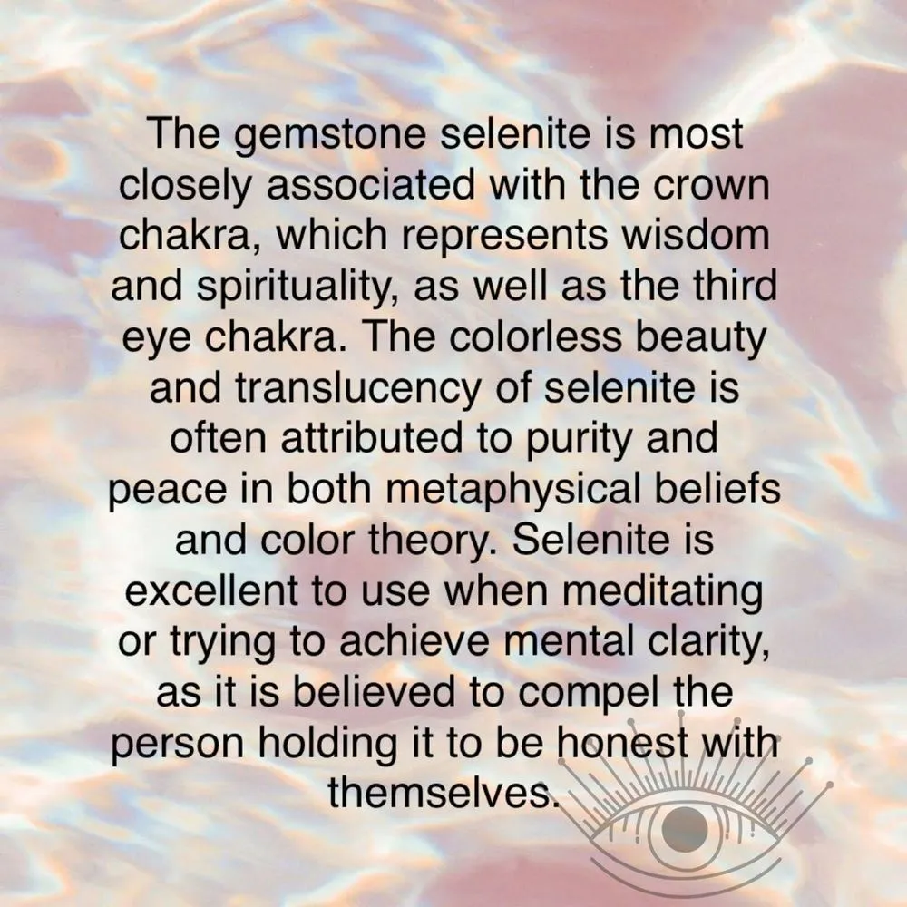 Selenite Sterling Silver Ring Size 5.5 - Image 8