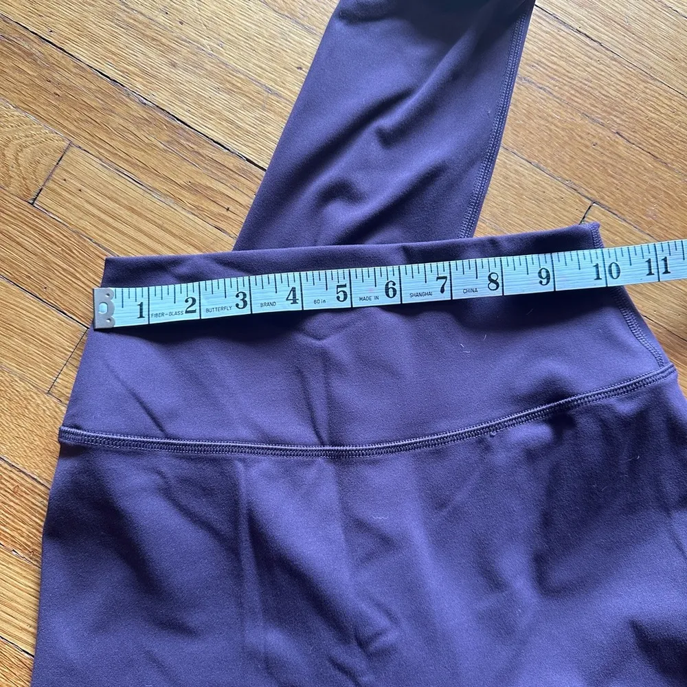 Plum Kamo Fitness Exercise Pants, Size Small Purple - Image 2
