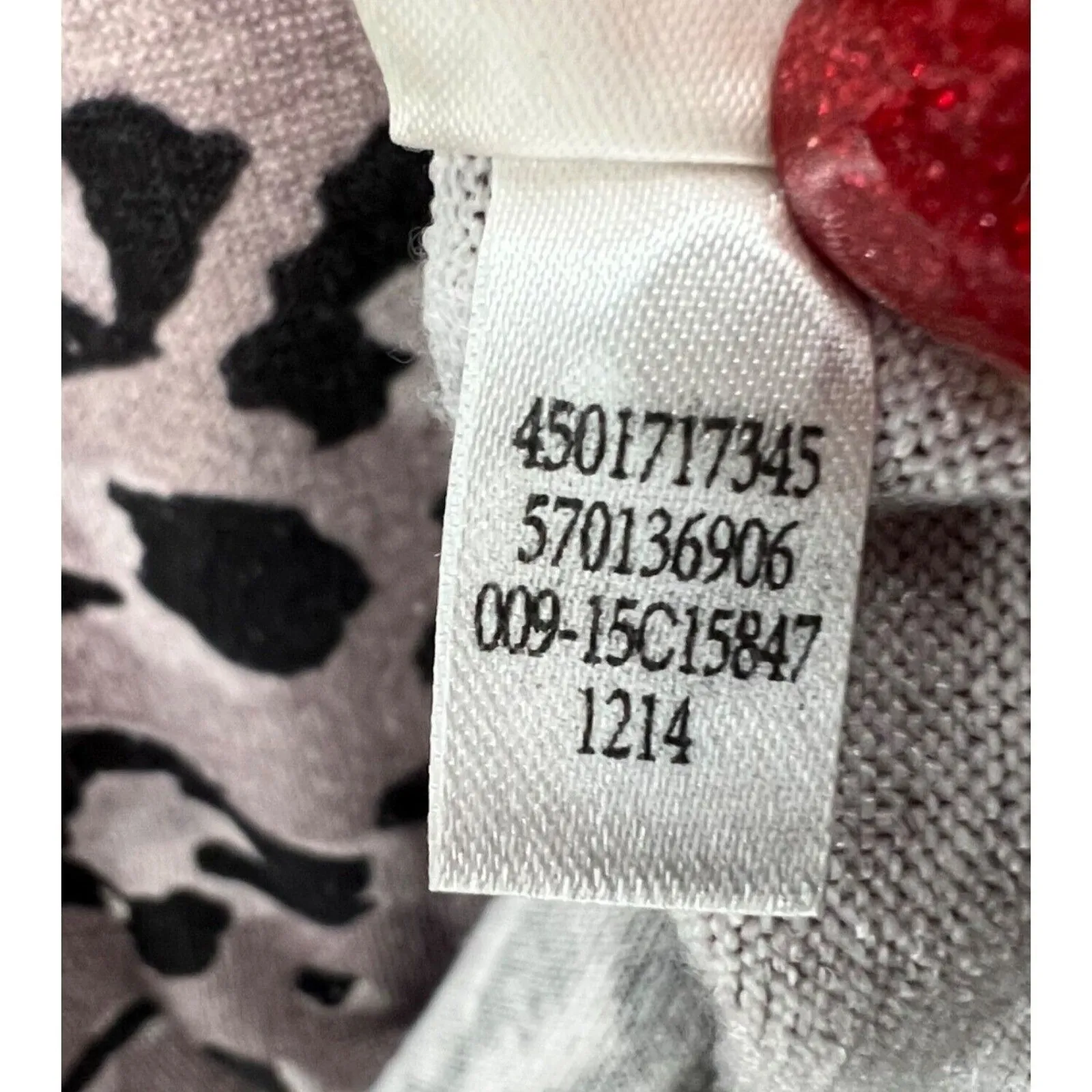 Chicos Top Womens XL Black Mauve Ombre Animal Print Blouse 3/4 Sleeve Stretch - Image 14