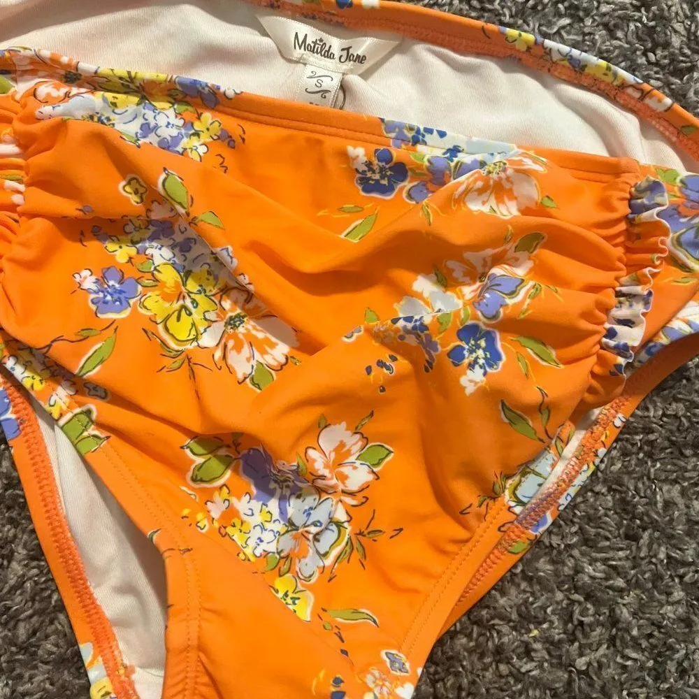 WOMEN’S Matilda Jane Flouncy Floral Swim Bottoms Size S Small NWT‎ - Image 2