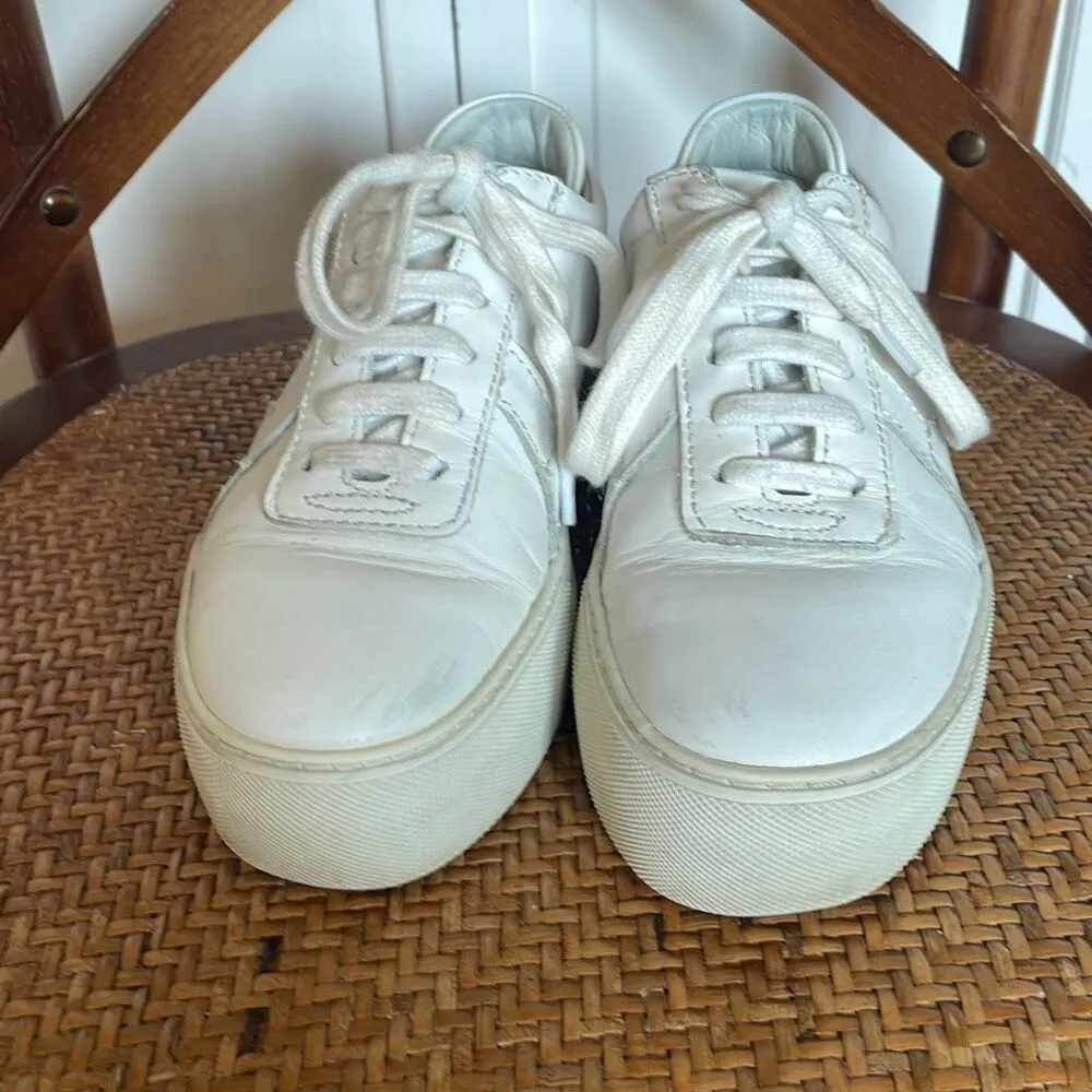 Axel Arigato platform leather sneaker size 5.5/35 White - Image 14