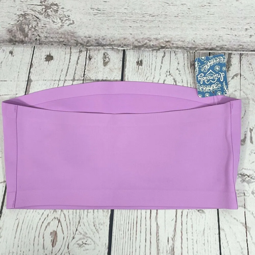 Free People Intimately Nina Bandeau Small Strapless Electric Orchid Strapless - Image 4