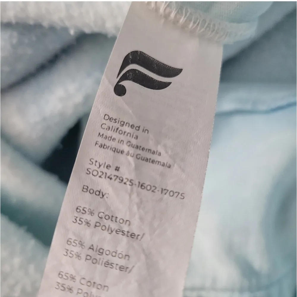 Fabletics Soft Blue Tie Dye Shorts - Image 3