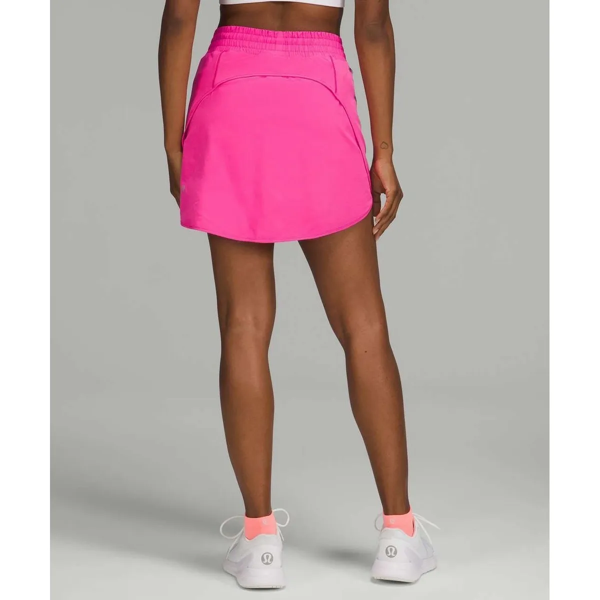 Lululemon Hotty Hot Skirt Size 4 Sonic Pink Running Athletic Tennis Skorts - Image 3