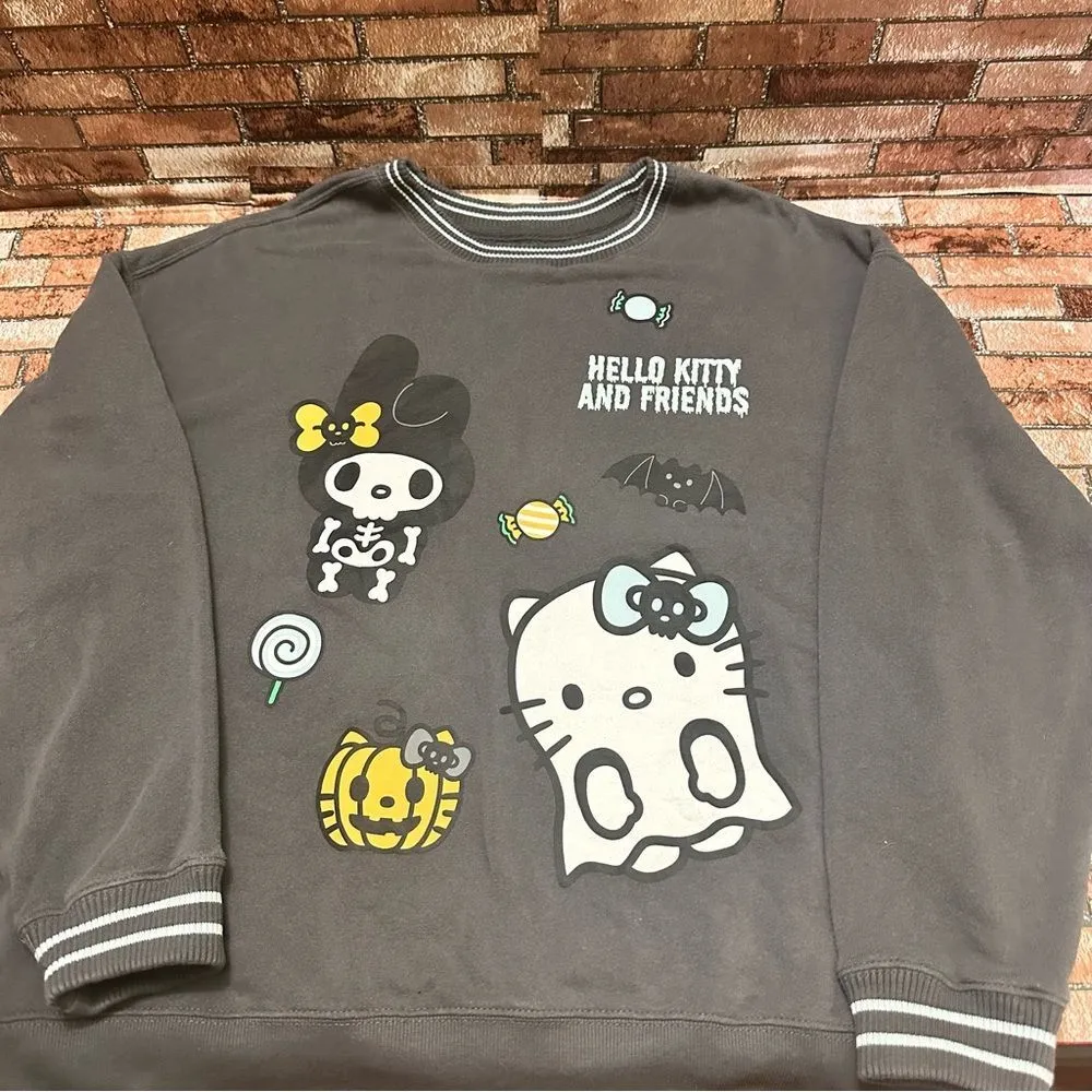 Hello Kitty And Friends Spooky Sweatshirt XXL - Image 6