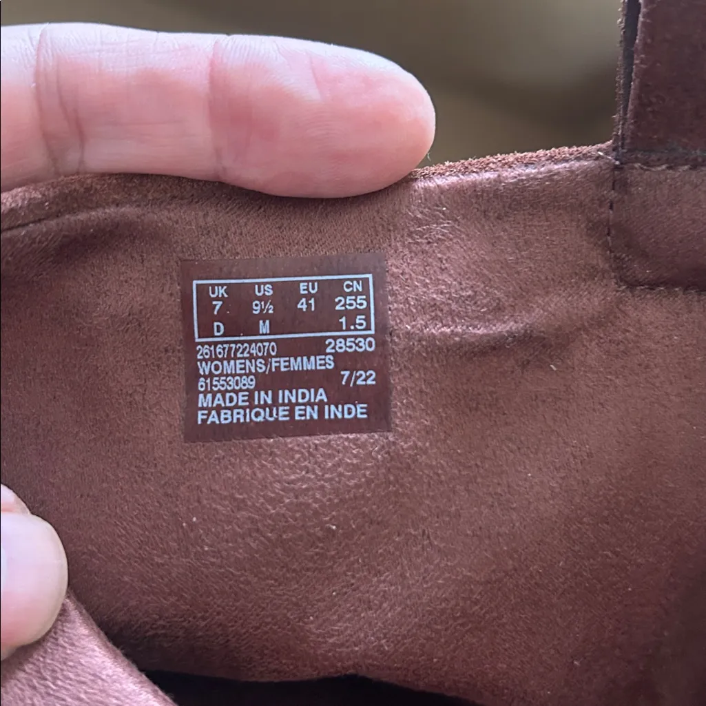 Clarkwell Rise Tall Boot brown 9.5 womens NEW - Image 7