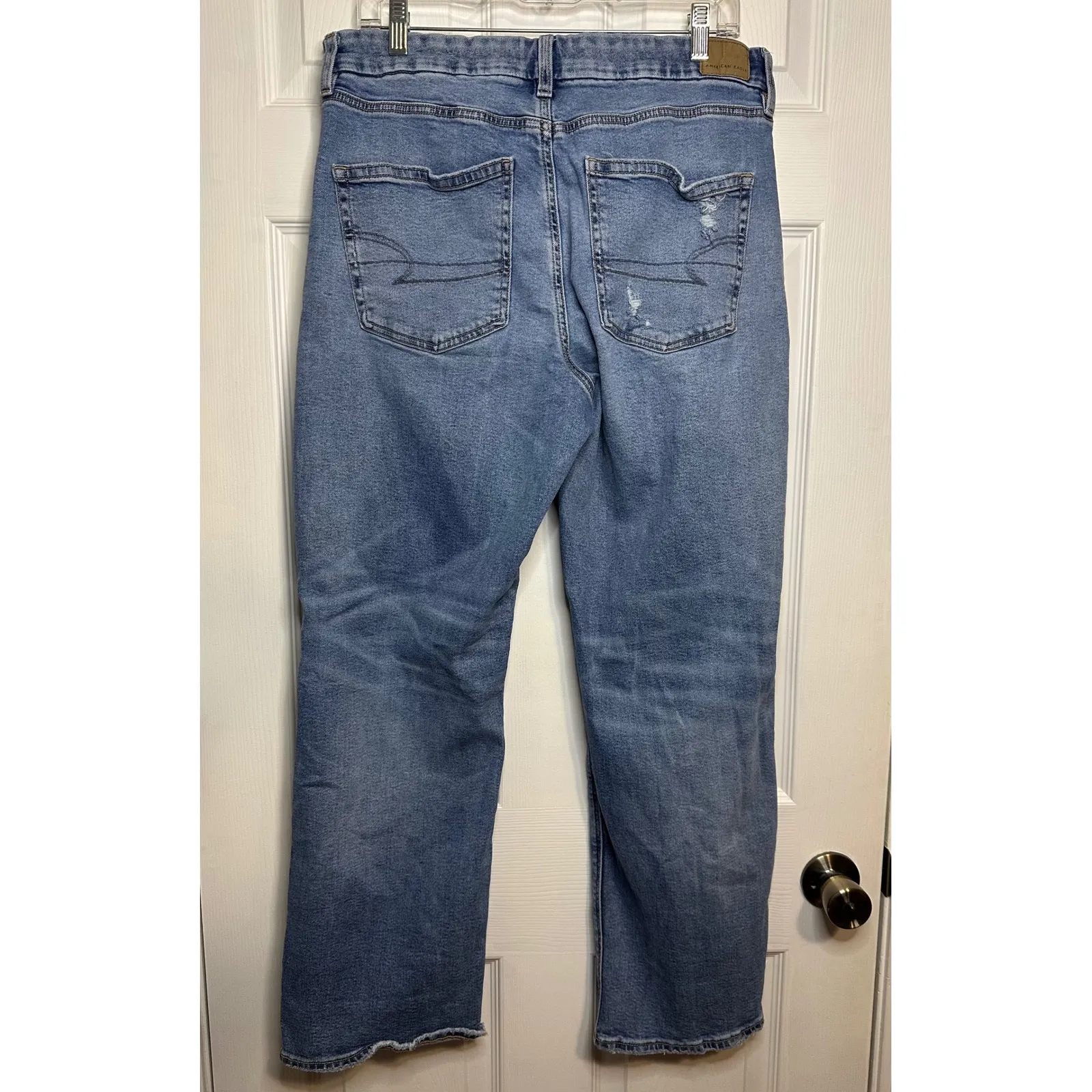 American Eagle Curvy Straight Jeans Size 14R - Image 2